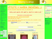 Internetový obchod Monny´s shop