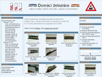 Internetový obchod Domácí železnice