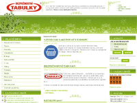 Internetový obchod Bezpečnostní tabulky