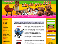 Internetový obchod Zboží pro děti - kočárky, autosedačky, postýlky