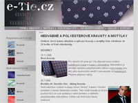 Internetový obchod E-Tie.cz - kravaty, motýlky