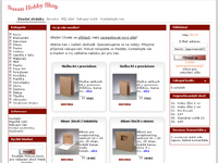 Internetový obchod Susan Hobby Shop