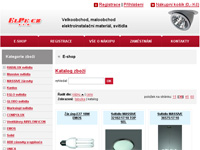 Internetový obchod ElPe cz - elektroinstalační materiál, svítidla