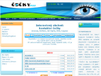 Internetový obchod Čočky plus - kontaktní čočky