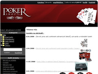 Internetový obchod PokerShop - hrací karty, žetony, stoly
