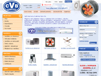 Internetový obchod CVB, s.r.o. - ventilátory, klimatizace