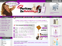 Internetový obchod ParfémyZaHubičku.cz - značkové parfémy