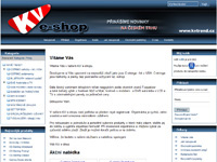 Internetový obchod KV e-shop