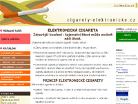 Internetový obchod Elektronické cigarety - zdravější kouření