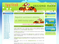 Internetov obchod Tygek - dtsk second hand