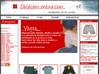 Internetový obchod Oblečení-online.com