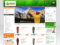 Internetový obchod Outdoor