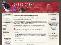 Internetový obchod Úžasné dárky