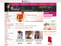 Internetový obchod Spodní prádlo, bezešvé prádlo, erotické prádlo