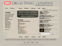 Internetový obchod Milan Šorm Art Shop