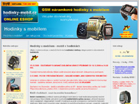 Internetový obchod Hodinky s mobilem