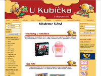 Internetový obchod U Kubíčka - hračky