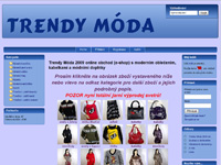 Internetový obchod Trendy móda - online obchod (e-shop)