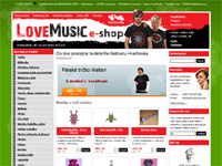 Internetový obchod eshop LoveMusic