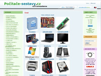 Internetový obchod Počítače a počítačové sestavy
