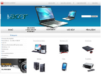 Internetový obchod Acer shop